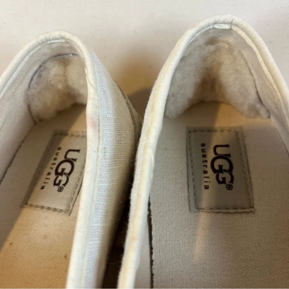 UGG‎ Cream Slip-On Espadrilles